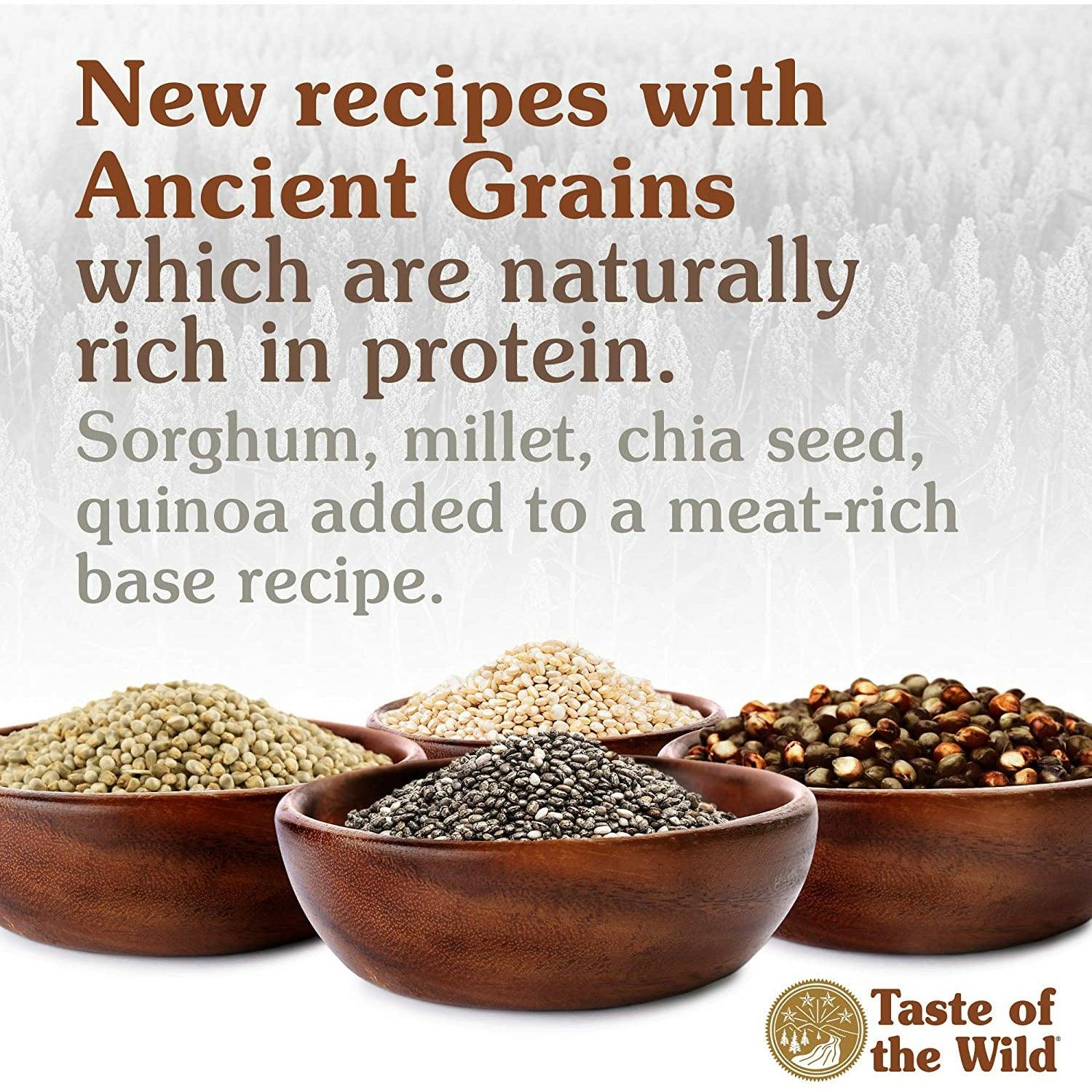 Taste Of The Wild Ancient Stream Grain Inclusive Dog Food - 2.27 Kg - Dog Food - Taste of the Wild Pet Foods - PetMax Canada