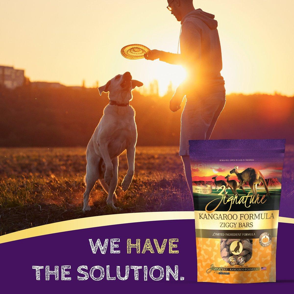 Zignature Kangaroo Formula Biscuit Treats for Dogs - 340g - Dog Treats - Zignature Pet Food - PetMax Canada