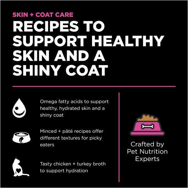 Go! Cat Food Skin & Coat Tetra Pak Chicken Minced - 182g - Canned Cat Food - Go! - PetMax Canada