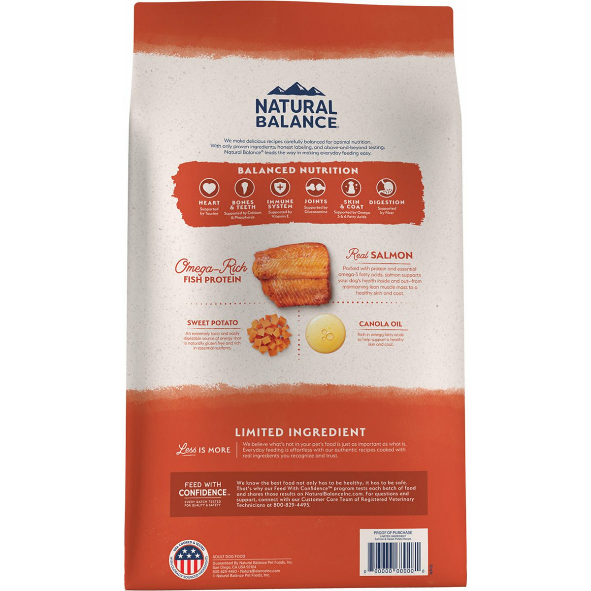 Natural Balance Limited Ingredient Diet Salmon & Sweet Potato Dog Food  Dog Food  | PetMax Canada