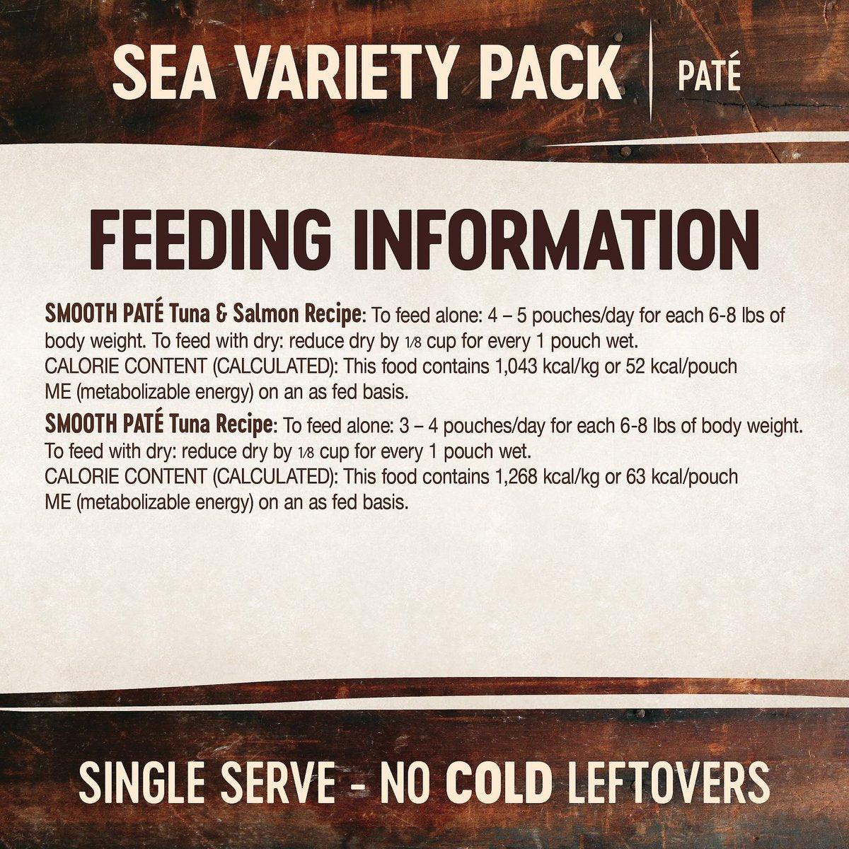 Wellness CORE Tiny Tasters Pâté Sea Variety Pack - 12 x 50g - Canned Cat Food - Wellness - PetMax Canada