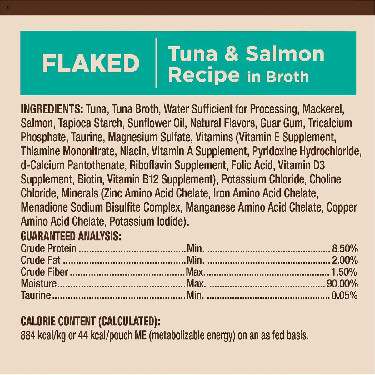 Wellness CORE Tiny Tasters Flaked Tuna & Salmon in Sauce Wet Cat Food - 50g - Canned Cat Food - Wellness - PetMax Canada