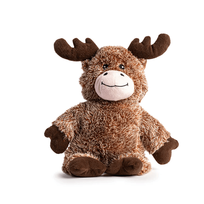Fabdog Fluffy Dog Toy Moose - Small - Dog Toys - Fabdog - PetMax Canada