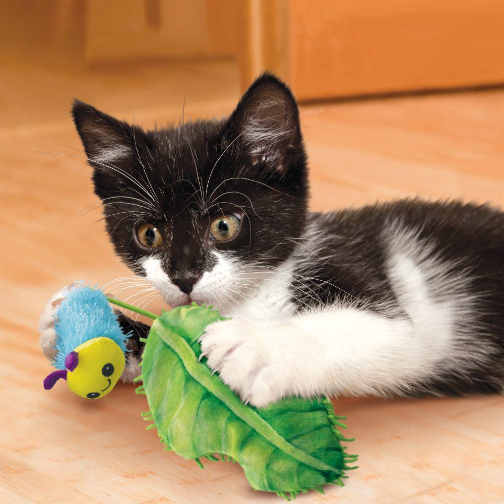 Kong Cat Toy Flingaroo Caterpillar - Caterpillar - Cat Toys - Kong - PetMax Canada