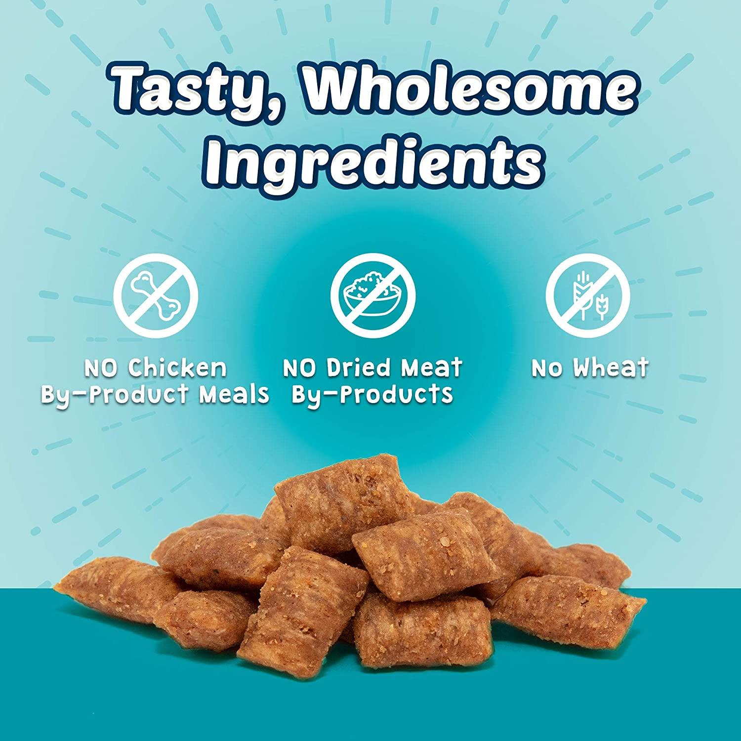 Blue Buffalo Bursts Crunchy Cat Treats Seafood Flavour - 56g - Cat Treats - Blue Buffalo - PetMax Canada