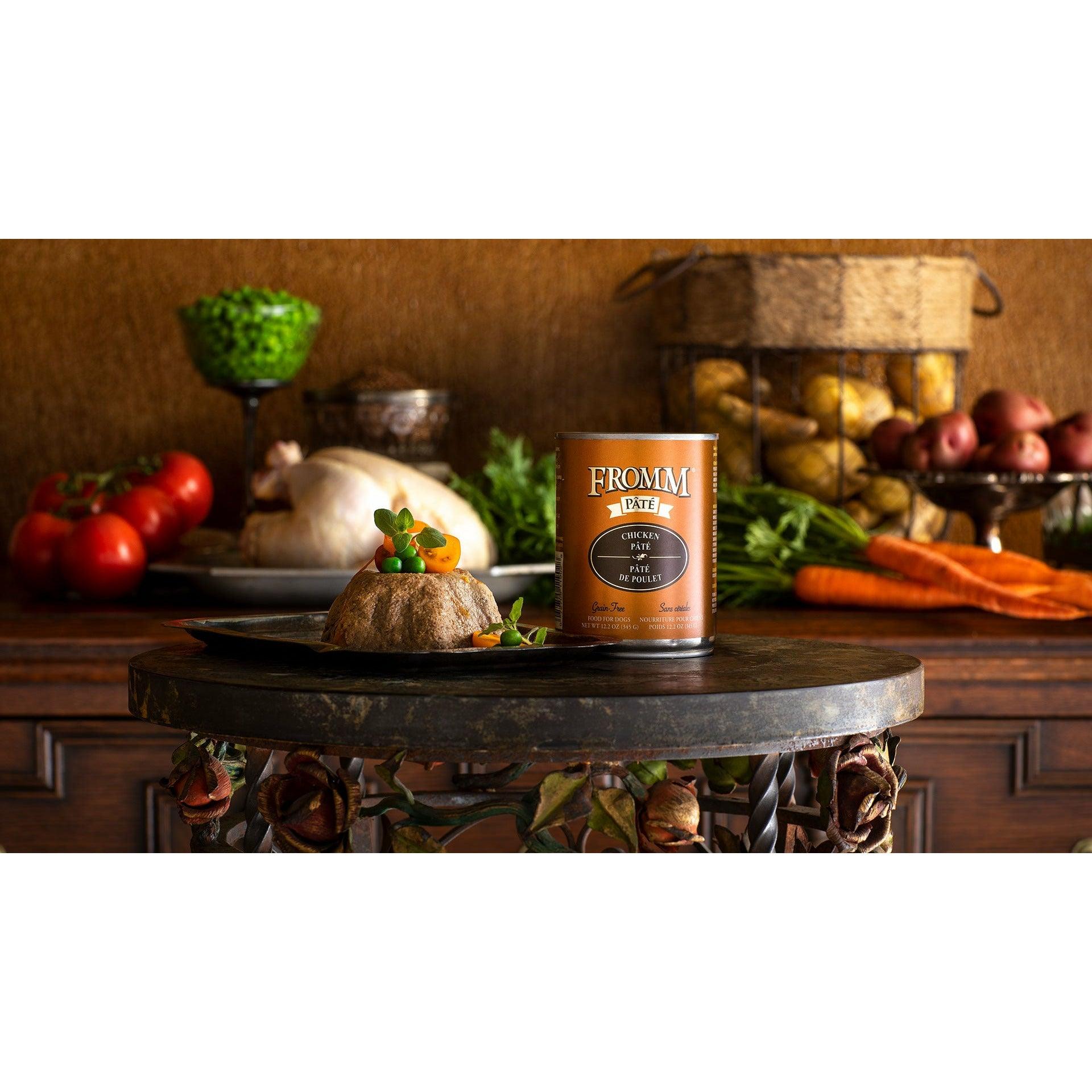 Fromm Canned Dog Food Chicken Pate - 345g - Canned Dog Food - Fromm - PetMax Canada