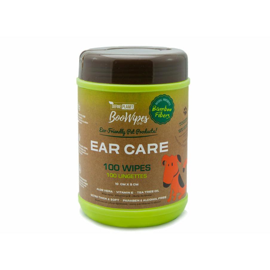 Define Planet Ear Care Boo Wipes - 100 Pack - Grooming - Define Planet - PetMax Canada