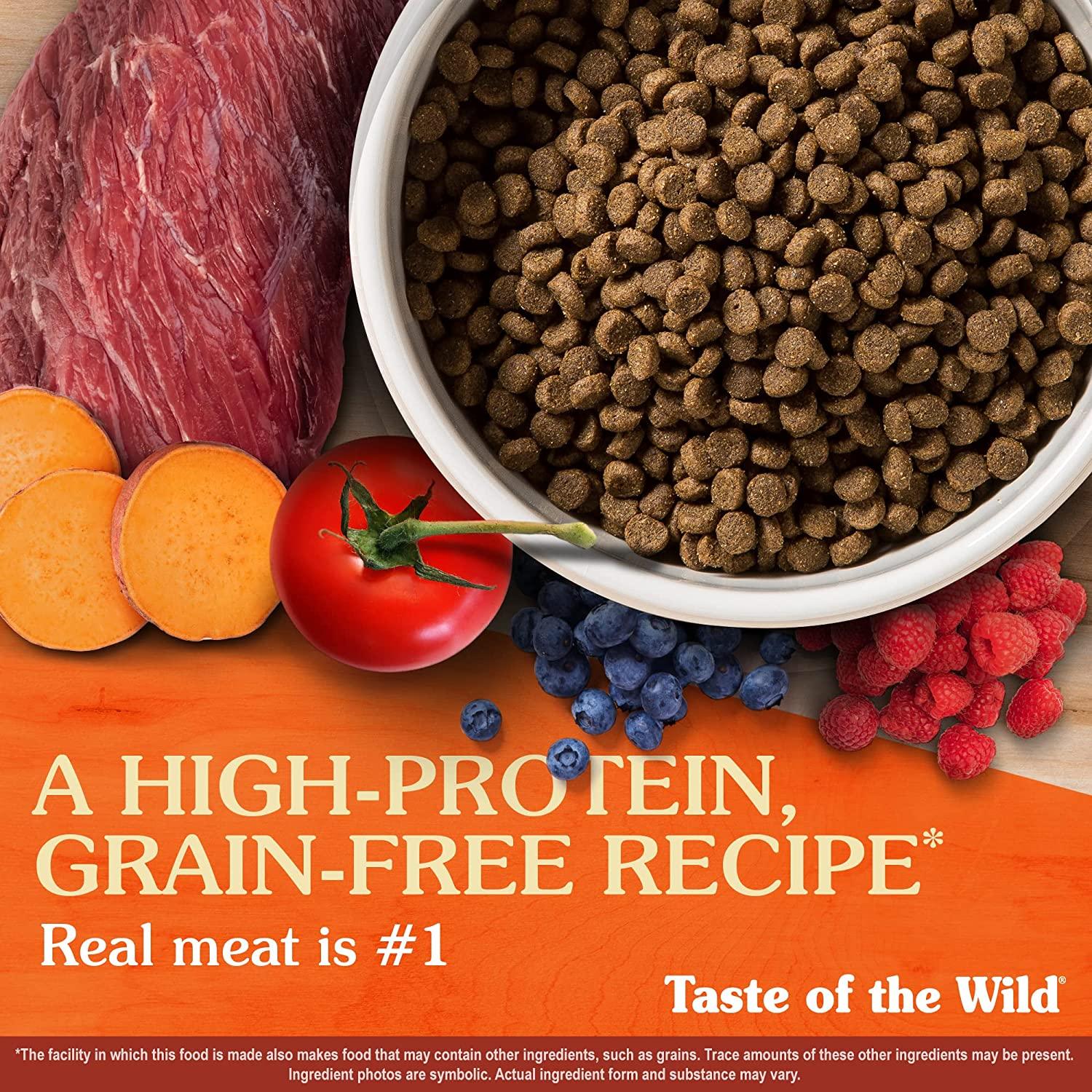 Taste Of The Wild Puppy Food High Prairie - 12.7 Kg - Dog Food - Taste of the Wild Pet Foods - PetMax Canada