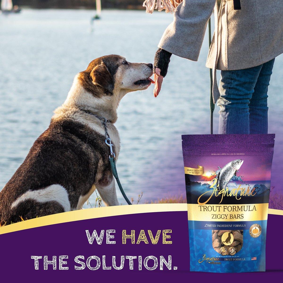 Zignature Trout Formula Biscuit Treats for Dogs - 340g - Dog Treats - Zignature Pet Food - PetMax Canada