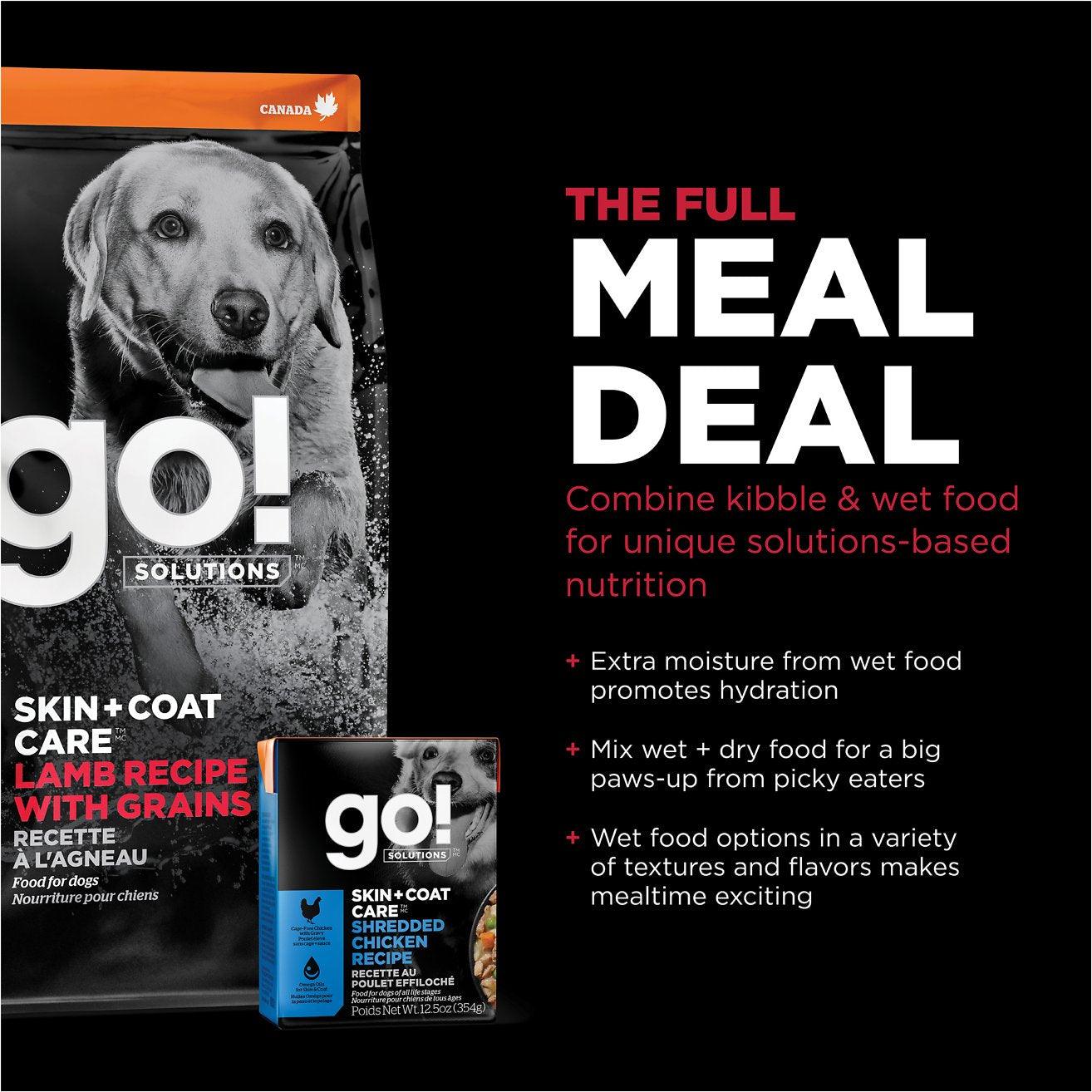 GO! SKIN + COAT CARE Lamb Recipe for dogs - 1.59 Kg - Dog Food - Go! - PetMax Canada