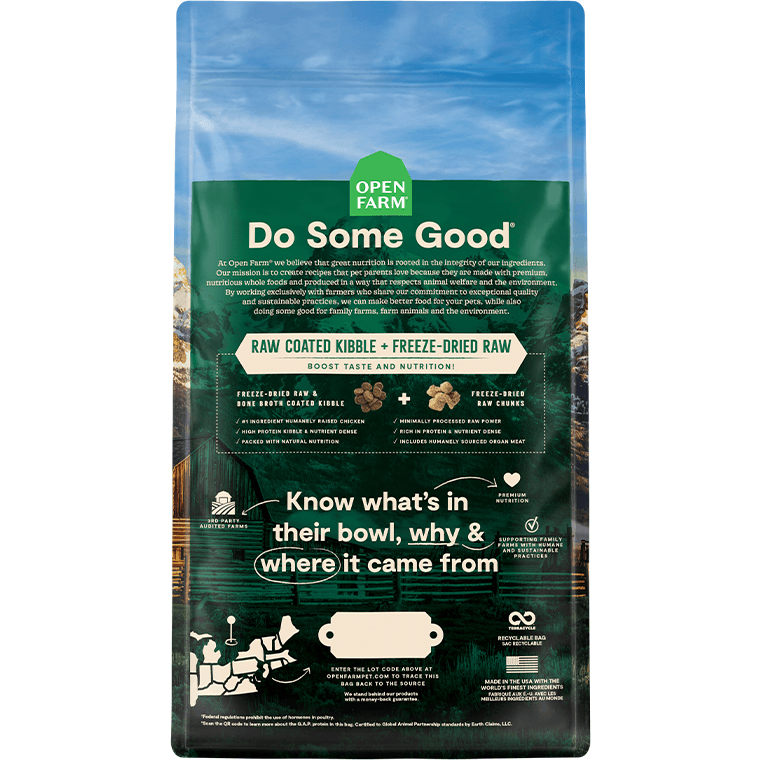 Open Farm Open Prairie Grain-Free RawMix for Cats - 1.02 Kg - Cat Food - Open Farm - PetMax Canada