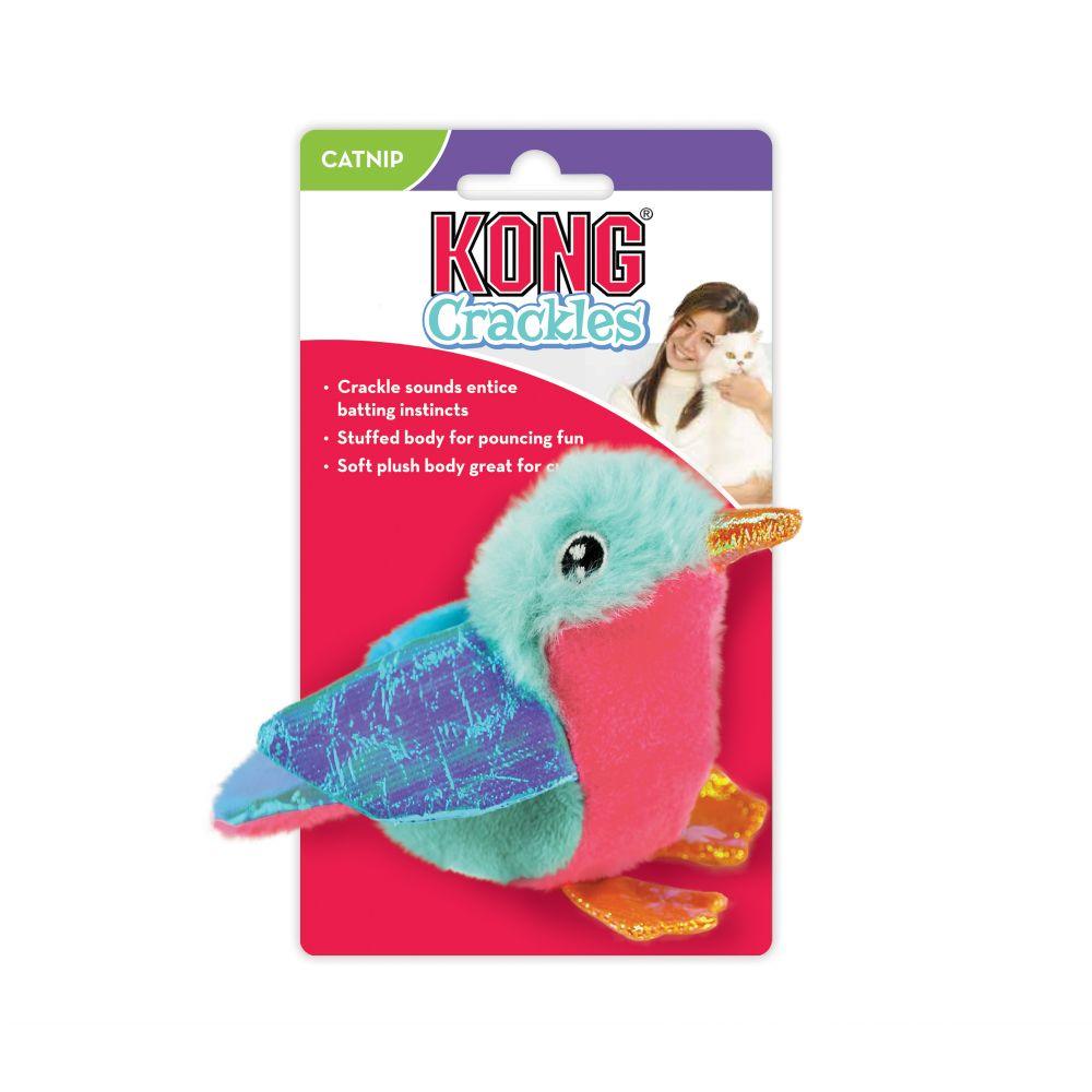 Kong Cat Toy Crackle Tweetz Bird - Bird - Cat Toys - Kong - PetMax Canada