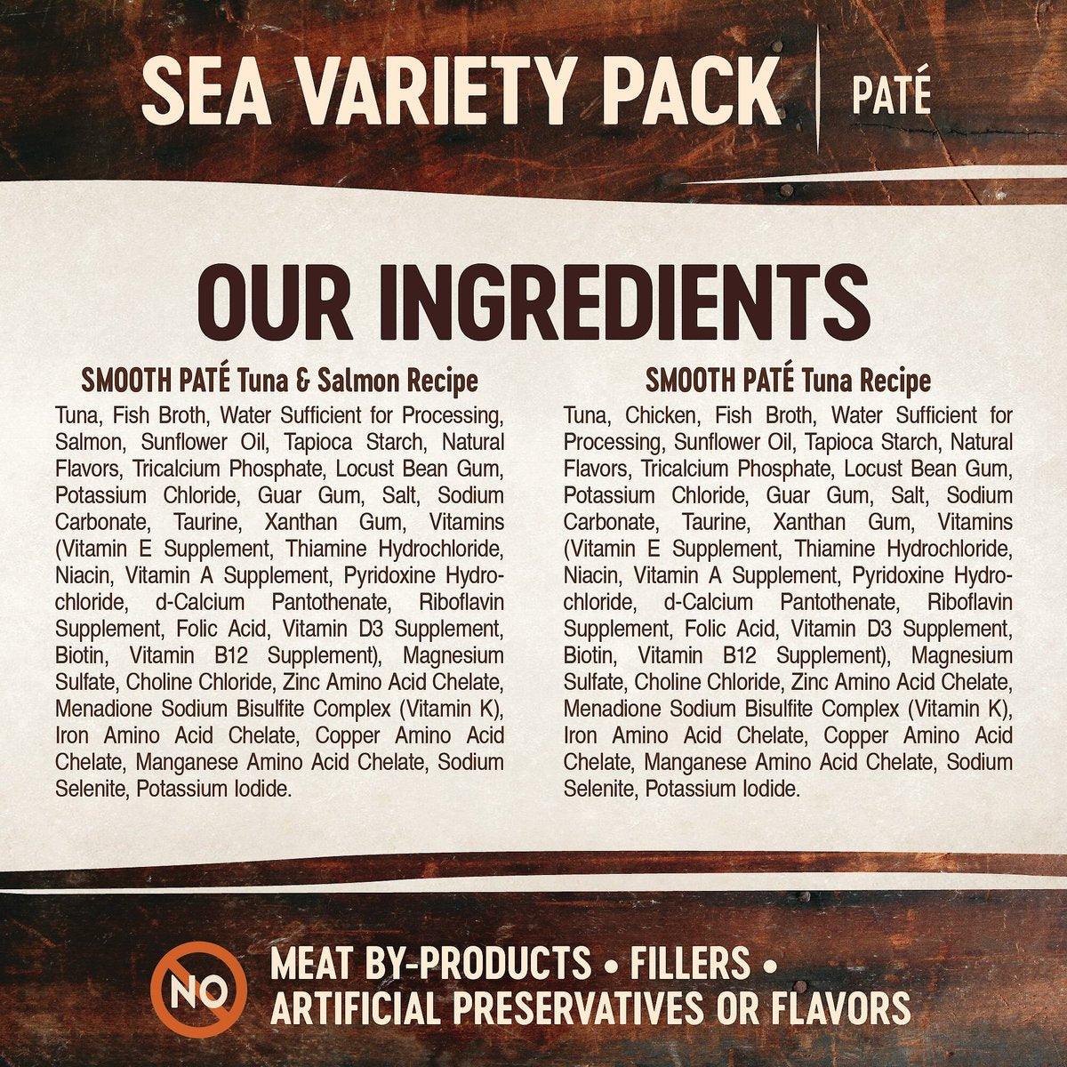 Wellness CORE Tiny Tasters Pâté Sea Variety Pack - 12 x 50g - Canned Cat Food - Wellness - PetMax Canada