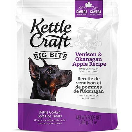 Kettle Craft Venison & Okanagan Apple Big Bite Dog Treats - 340g - Dog Treats - Kettle Craft - PetMax Canada
