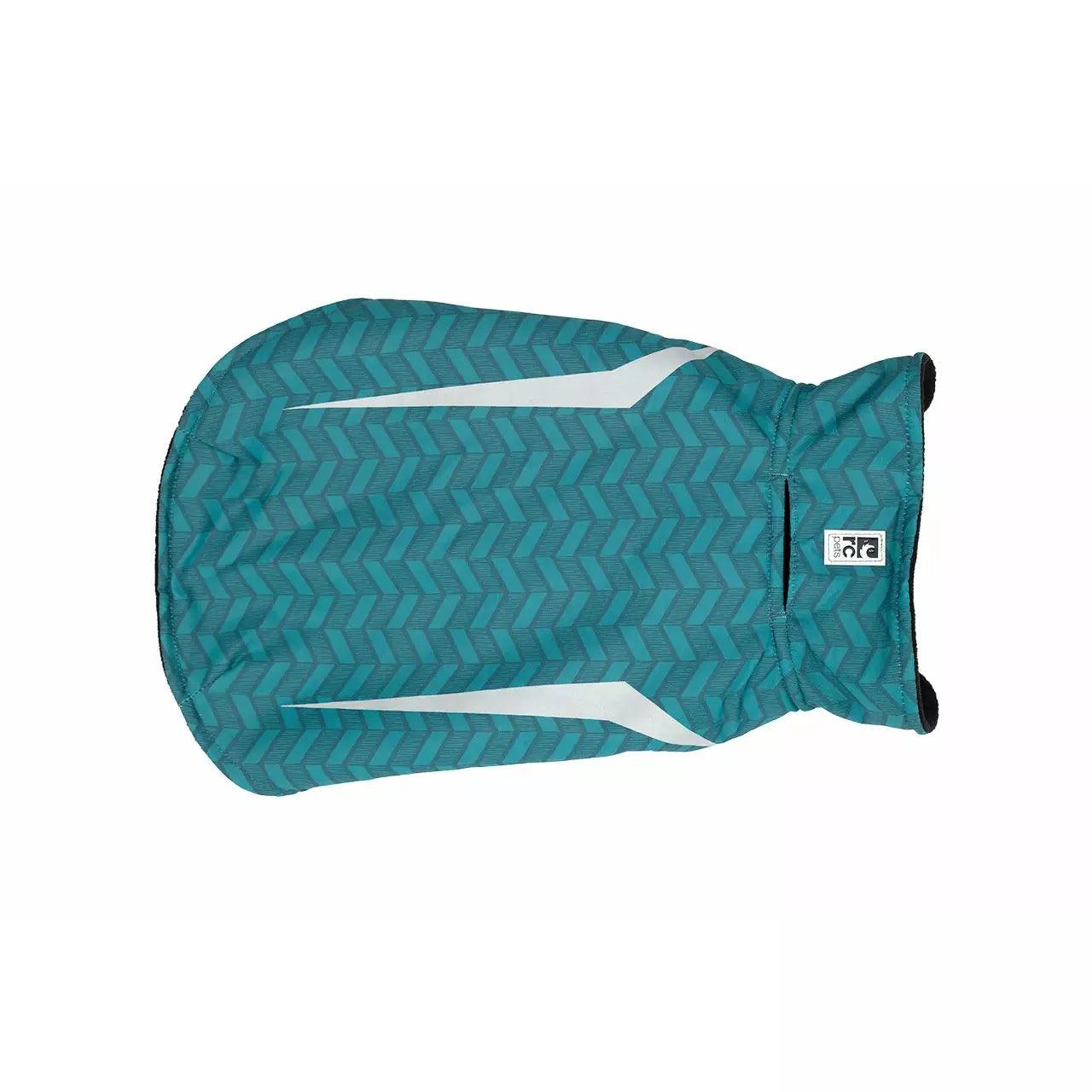 RC Dog Coat Shasta Dark Teal Chevron - 10" - Coats - RC Pet Products - PetMax Canada
