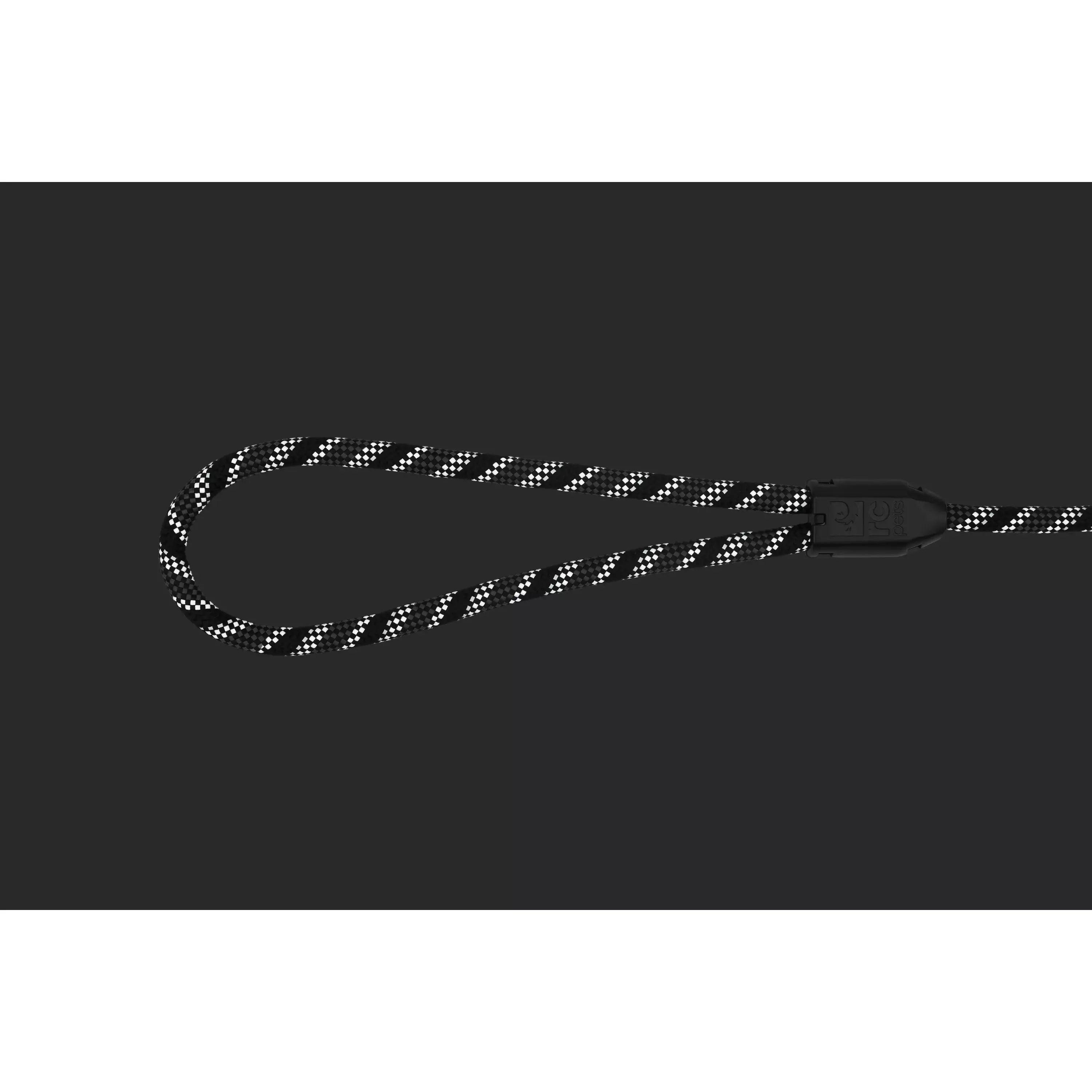 RC Dog Rope Leash Black - 5/16" x 5' - Leashes - RC Pet Products - PetMax Canada
