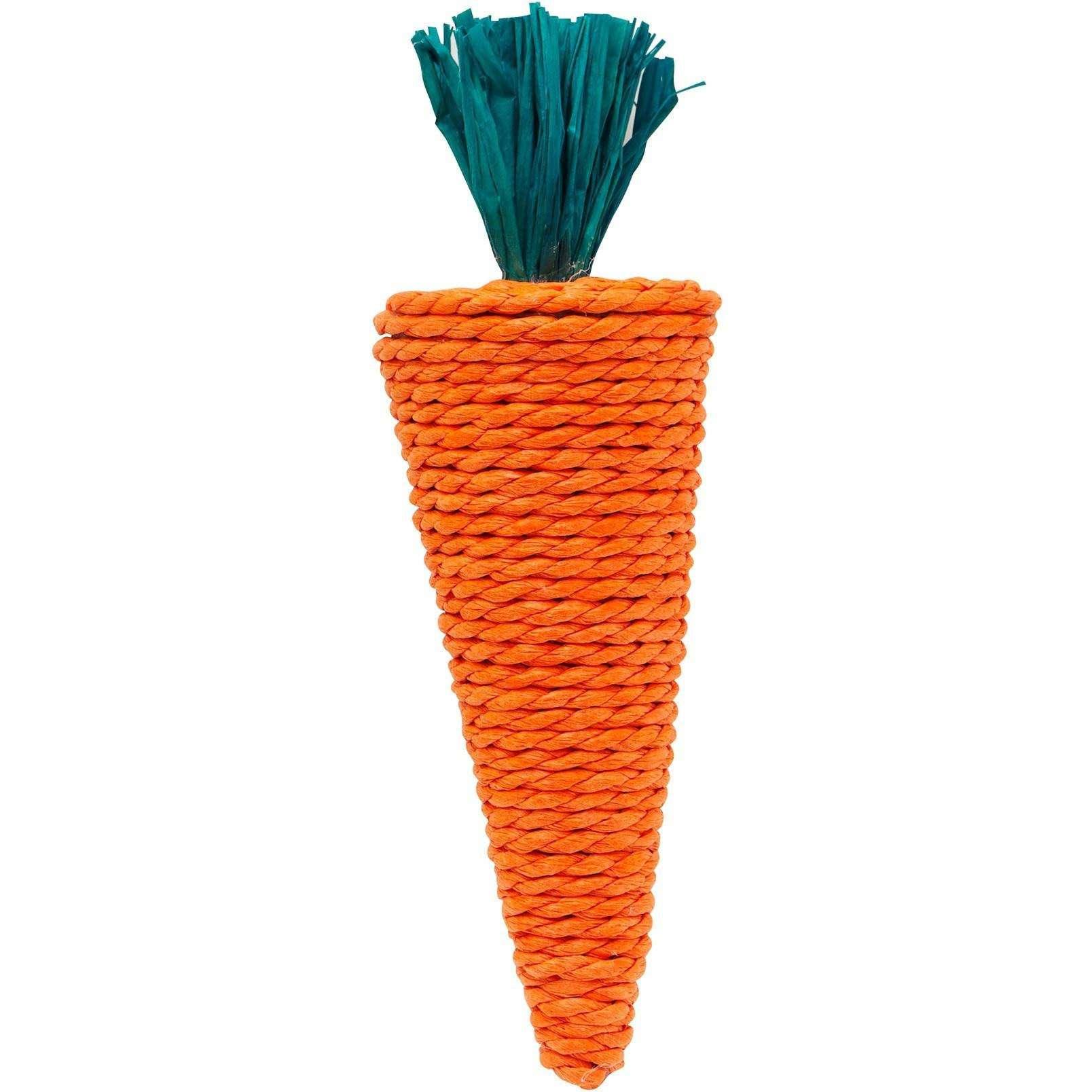 Living World Nibblers Carrot Corn Husk Chew - Default Title - Small Animal Chew Products - Living World - PetMax Canada
