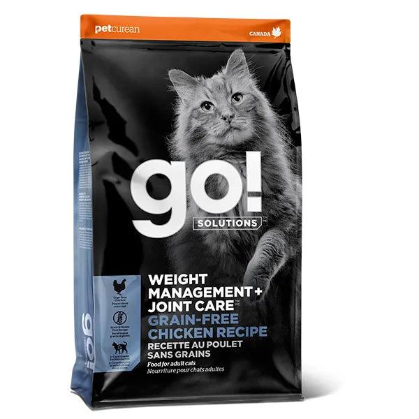 Go! Solutions Grain Free Weight Management & Joint Care Recipe For Cats - 1.36 Kg - Cat Food - Go! - PetMax Canada