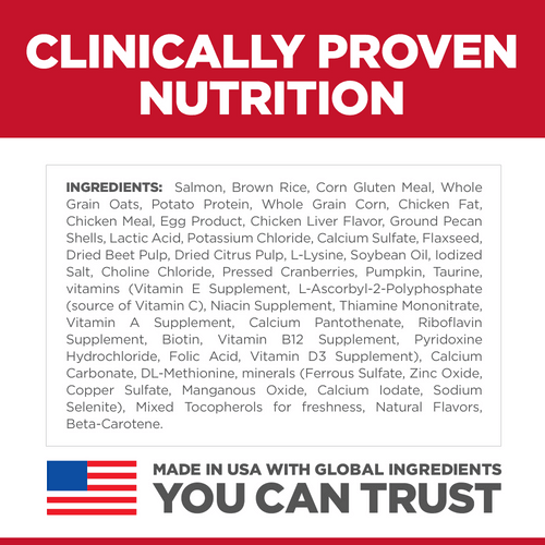Hill's Science Diet Adult Perfect Digestion Salmon, Brown Rice, and Whole Oats Recipe Cat Food - 1.59 Kg - Cat Food - Hill's Science Diet - PetMax Canada