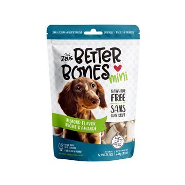 Zeus Better Bones Bone Peanut Butter Flavour - 12 Pack - Dog Treats - Zeus - PetMax Canada
