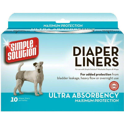 Simple Solution Diapers Liners Ultra Absorbency  Training Products  | PetMax Canada