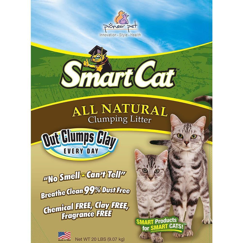 Smart Cat All Natural Clumping Litter - 4.54 Kg - Cat Litter - Smart Cat - PetMax Canada
