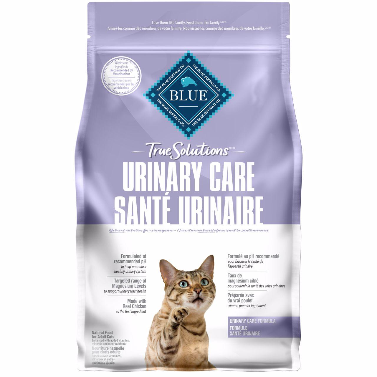Blue True Solutions Cat Food Urinary Care - 2.7 Kg - Cat Food - Blue Buffalo - PetMax Canada