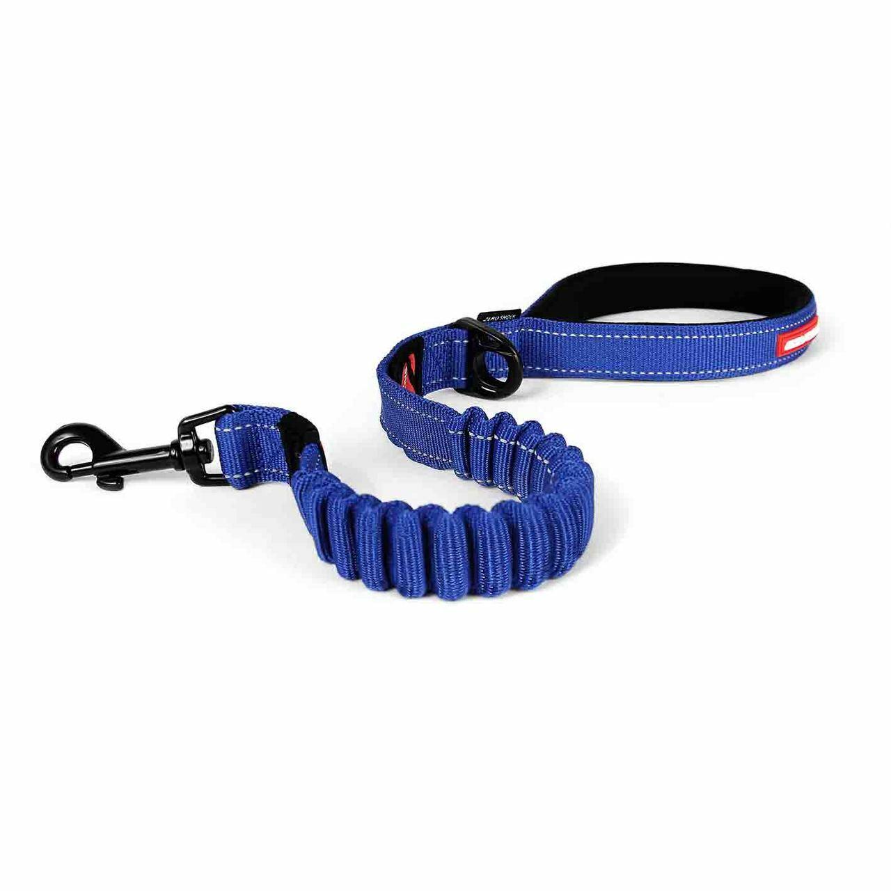 EZYDog Zero Shock Dog Leash Blue - 4' - Leashes - EZYDog - PetMax Canada