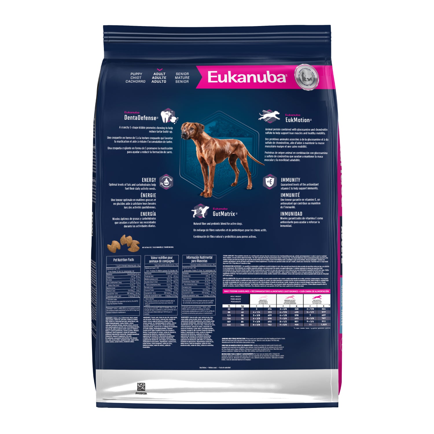Eukanuba Nourriture pour chien adulte grande race