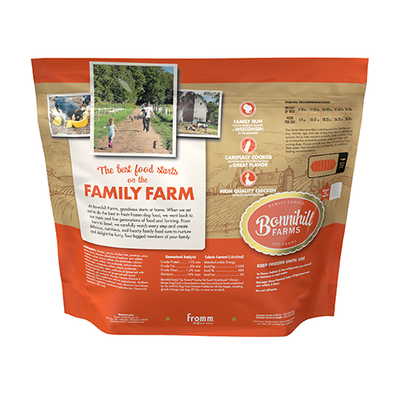 Bonnihill Farm ChickiBowls Chicken Recipe Frozen Dog Food