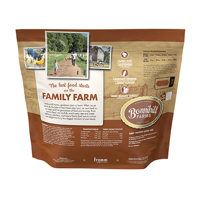 Bonnihill Farm TurkiBowls Turkey Recipe Frozen Dog Food
