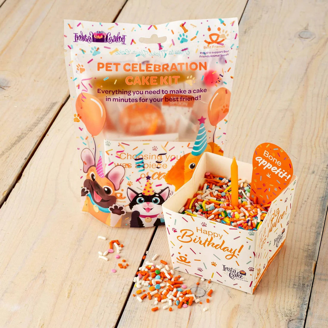 Insta Cake Celebration Cake Kit For Dogs & Cats