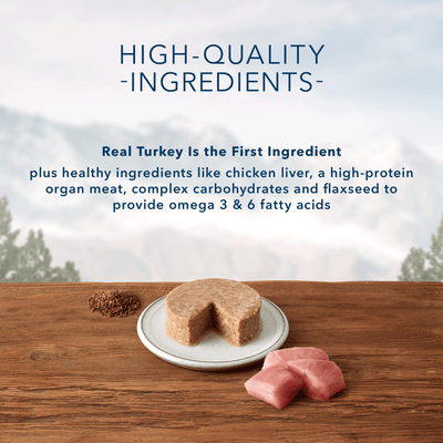 Blue Buffalo Wilderness Canned Cat Food Turkey - Image 2 - Blue Buffalo - PetMax Canada