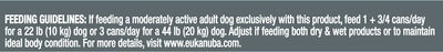 Ragoût de bœuf et de légumes en conserve pour chien Eukanuba