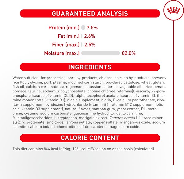 Royal Canin Feline Health Nutrition Aging 11+ Ultra Soft Mousse In Sauce Wet Canned Cat Food