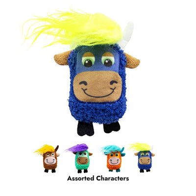 Kong Cat Scrattles Highland Cow Assorted