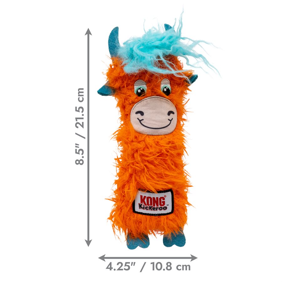 Kong Cat Kickeroo Highland Cow Assorted