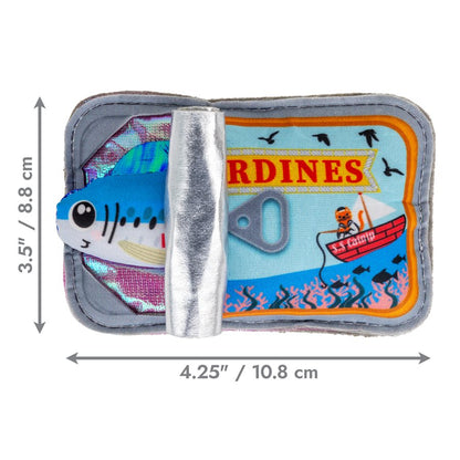 Kong Cats Crackles Sardine Toy