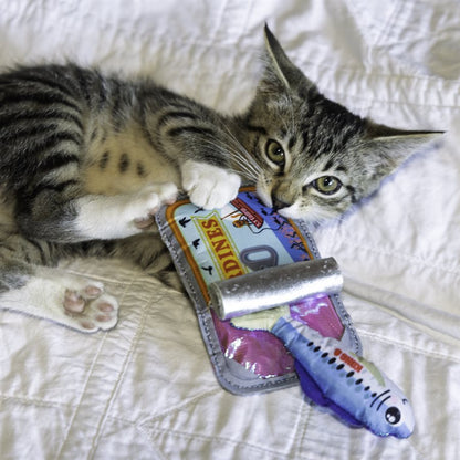 Kong Cats Crackles Sardine Toy