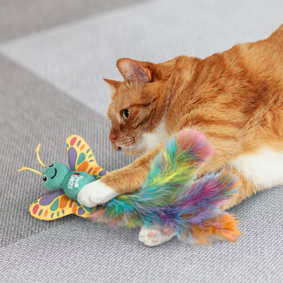 Kong Cat Toy Wubba Butterfly