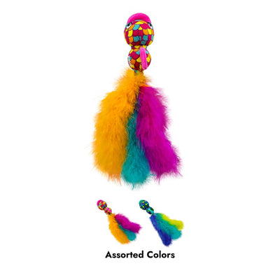 Kong Wubba Fish Assorted Colours Cat Toy