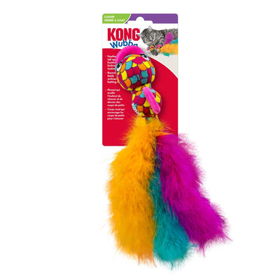 Kong Wubba Fish Assorted Colours Cat Toy
