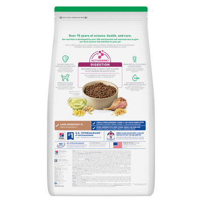 Hill's Science Diet Puppy Lamb Meal & Brown Rice Recipe Dry Dog Food - 2.04 Kg - Dog Food - Hill's Science Diet - PetMax Canada