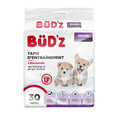 Bud Z Disposable Puppy Pad 30 Pack
