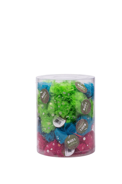 Bud-Z Cat Toy Bulk Coloured Netting Ball