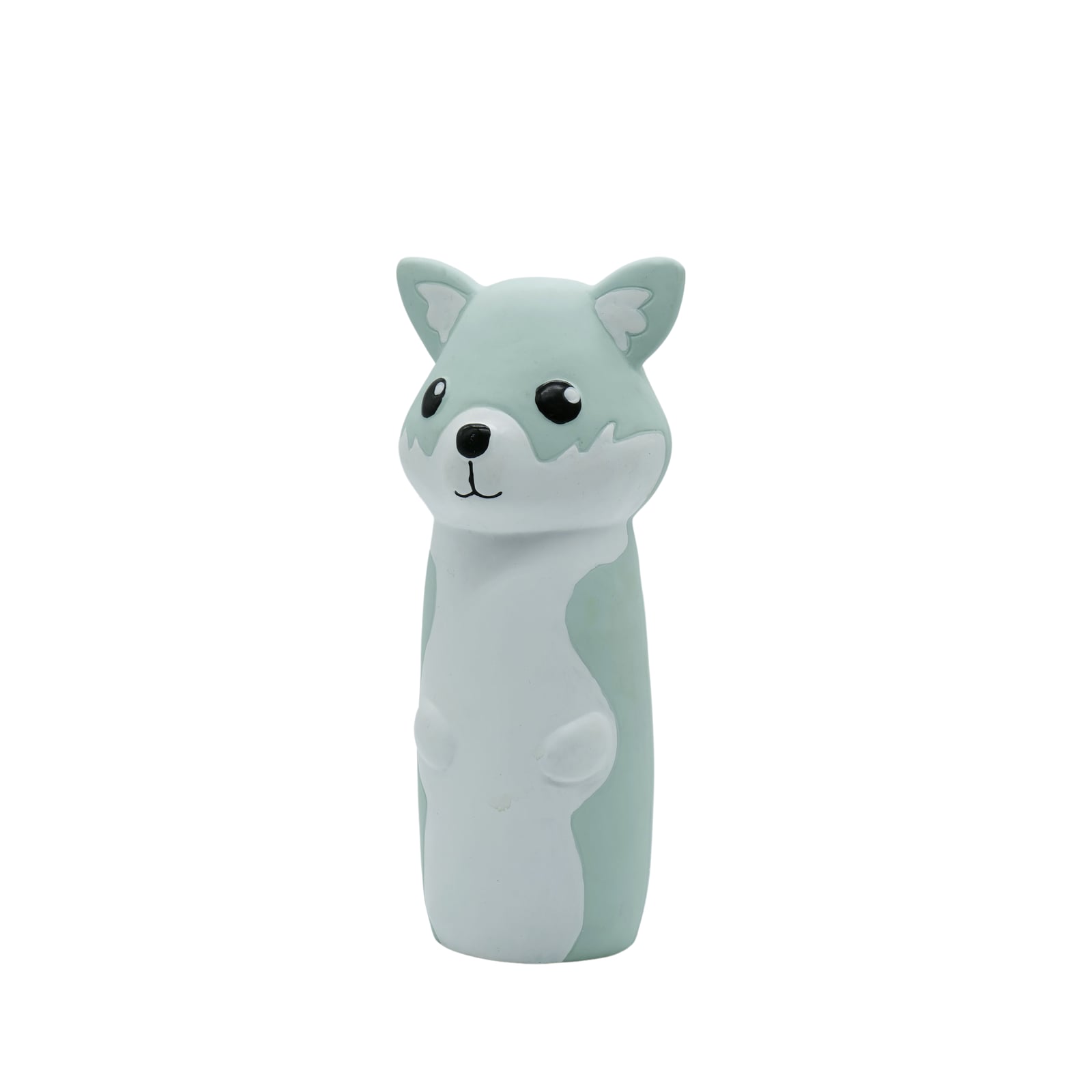 Bud-Z Latex Dog Toy with Recycled Water Bottle Wolf