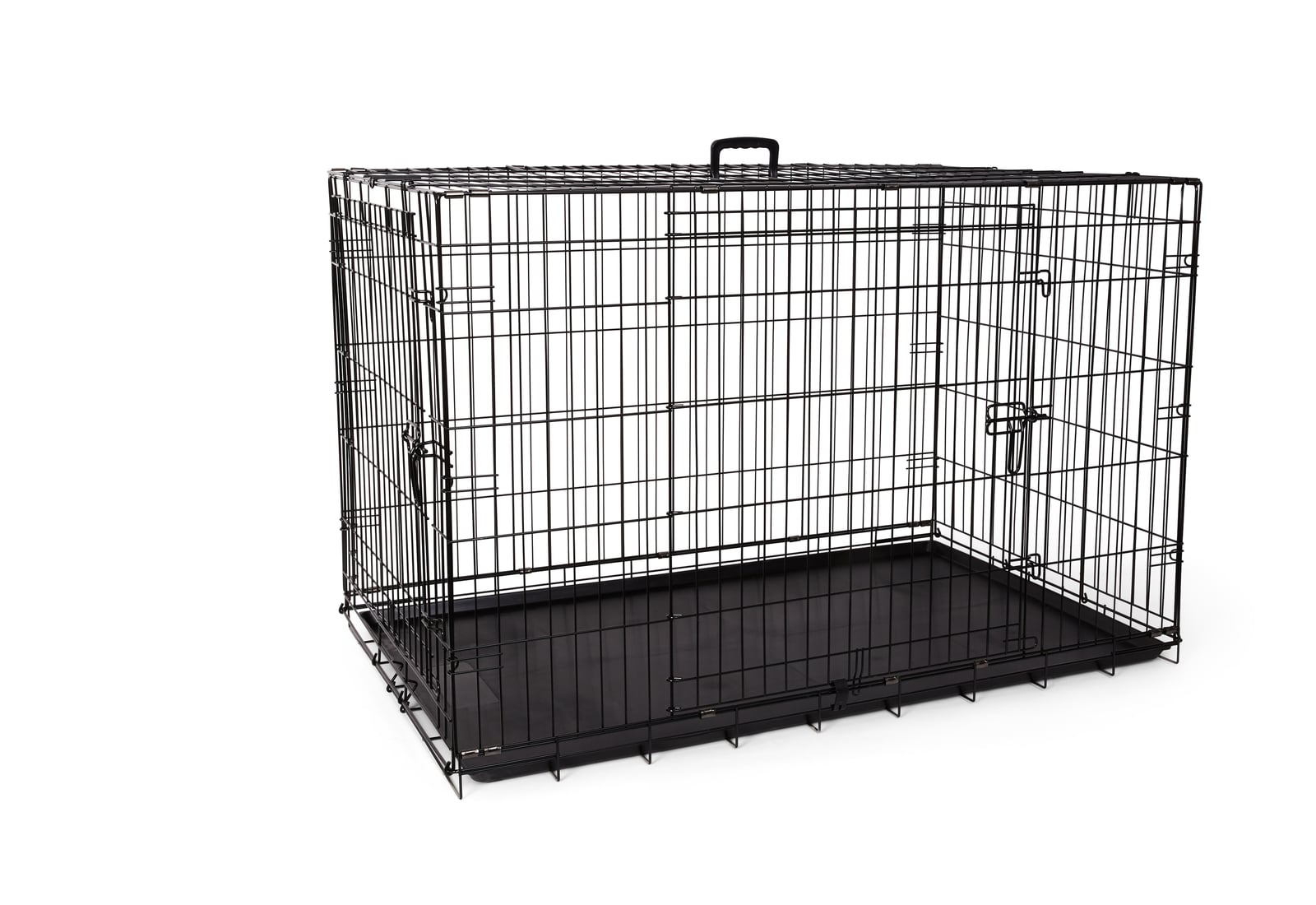 Bud'Z Deluxe Dog Crate With Double Door