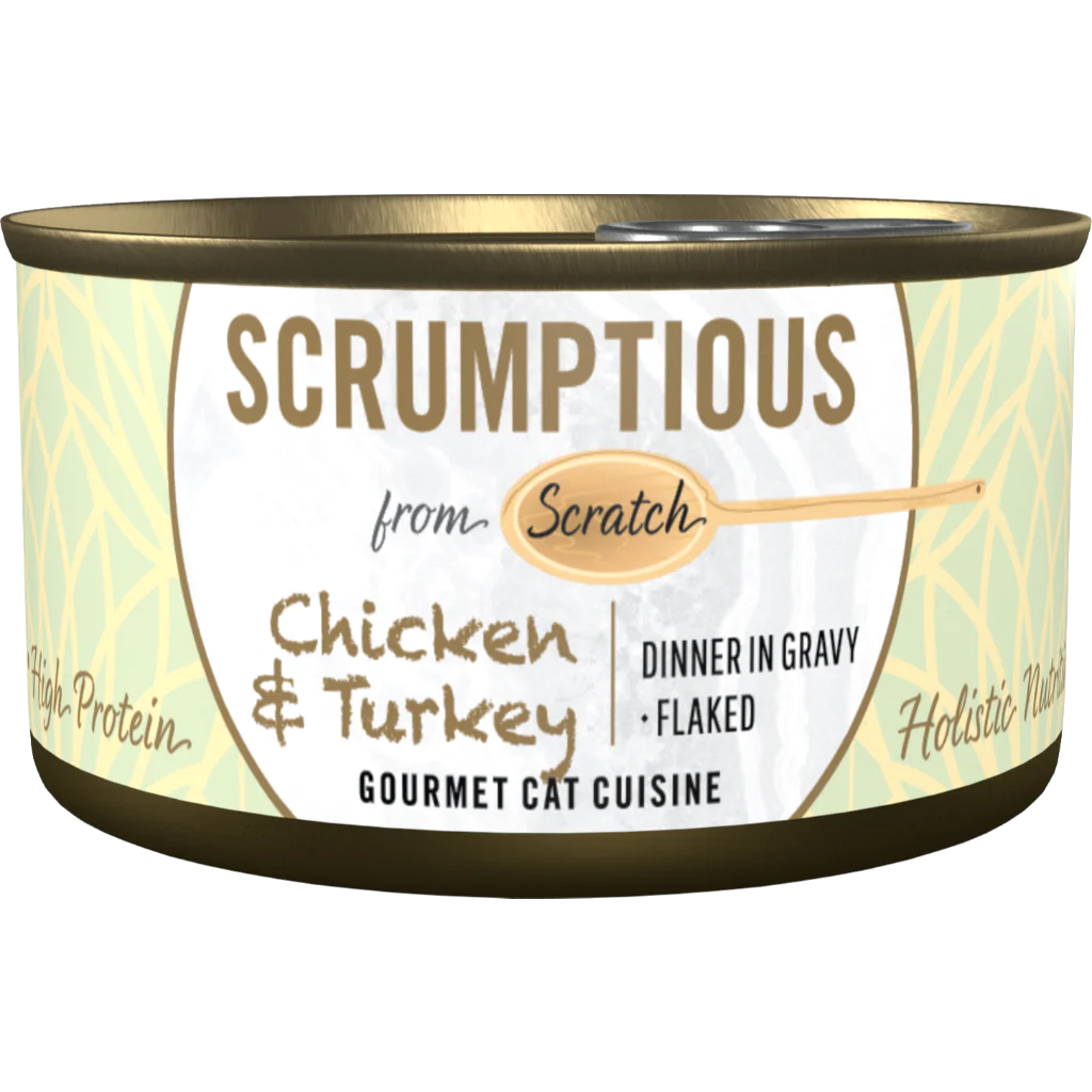 Scrumptious From Scratch Wet Cat Food Chicken & Turkey