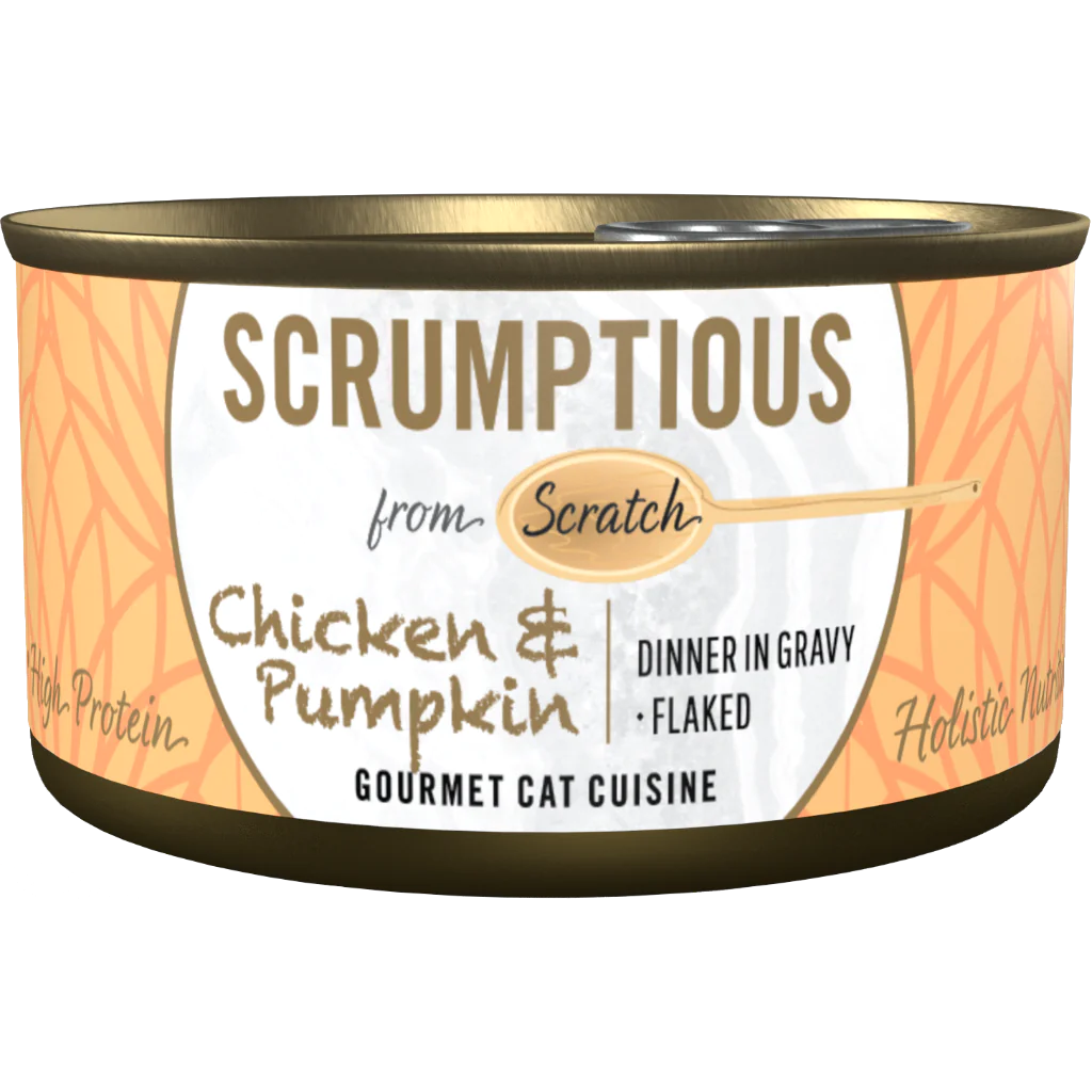 Scrumptious From Scratch Wet Cat Food Chicken & Pumpkin