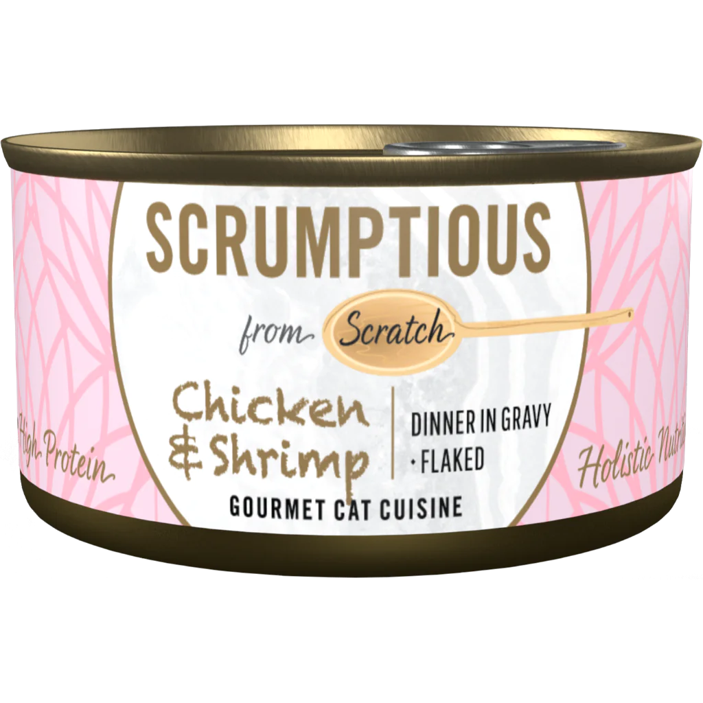 Scrumptious From Scratch Wet Cat Food Chicken & Shrimp